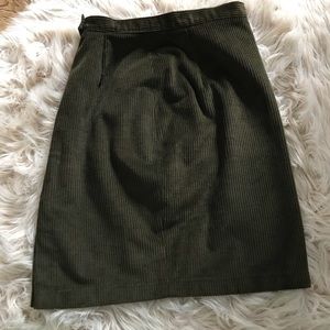 •philippe adec vintage fashion corduroy skirt•
